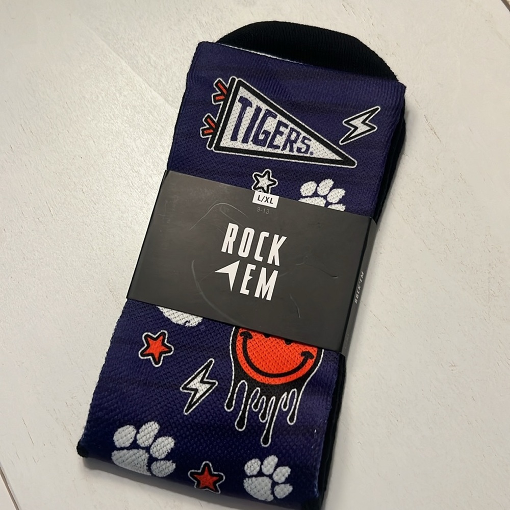 ClemsonTigers socks